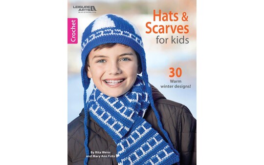 Leisure Arts Hats Scarves For Kids Crochet Bk Michaels
